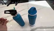 Coldest Sports Water Bottle with Straw Lid Vacuum Insulated Stainless Steel Metal Thermos Bottles