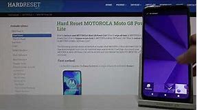 Motorola Moto G8 Power - Live Wallpapers Presentation