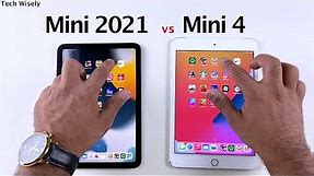 iPad Mini 2021 vs Mini 4 SPEED TEST