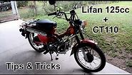Honda CT110 With Lifan 125cc Semi Auto engine - What I learned