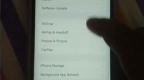 iPhone 6s software update
