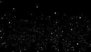 Particles Flying Black Background video / No Copyright
