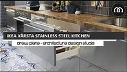 IKEA Stainless Steel Kitchen - The VARSTA Stainless Steel Kitchen Will Have You Cooking Like a Pro