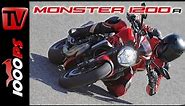 Ducati Monster 1200 R Review - 160HP The most powerful Monster
