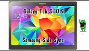 Samsung SideSync - Mirroring Your Phone to Your Tablet