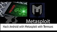 How to use Metasploit to Android Phone Hacking /penetration testing ?Termux tips