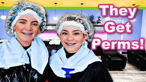 Welcome to our channel! In today's video, we are excited for our girls to get fabulous new perms! Get ready to witness a stunning makeover that will leave you inspired and eager to try something new with your own hair. | Crazy Middles