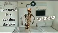 Man Turns Into Dancing Skeleton 10 Hours