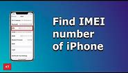 How to find out the IMEI number of your iPhone (even if it is lost)