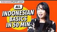 Learn Indonesian in 50 Minutes - ALL Basics Every Beginners Need