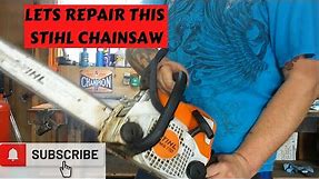 STIHL MS170 chainsaw full repair guide.