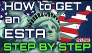 Complete Beginners Guide to the ESTA form for USA | Simple Step by Step guide 2023