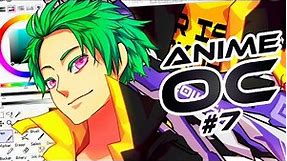 SpeedPaint Anime Boy OC #7【 Full Process】On Sai/Photoshop/Manga Studio . アニメ スピードペイント
