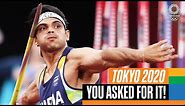 Neeraj Chopra's Golden Moment! 🥇 Full Men's Javelin Final | Tokyo Replays