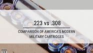 223 vs 308 Caliber Comparison - American Military Cartridges