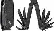 LEATHERMAN, Rebar Multitool with Premium Replaceable Wire Cutters and Saw, Black with MOLLE Sheath