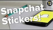 How to Get Stickers in Snapchat – Time, Temperature and MORE!