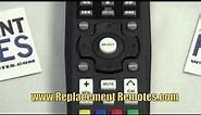 HITACHI CLU3851WL TV Replacement Remote Control - www.ReplacementRemotes.com