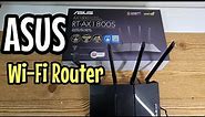 ASUS RT-AX1800S WiFi 6 Router Unboxing