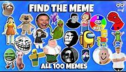 ROBLOX - Find The Meme - ALL current Memes!