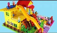 Peppa Pig Blocks Mega House LEGO Creations With Masha And The Bear Lego #42