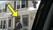 HILARIOUS SNOW SHOVEL PRANK - You have to see this!