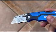 Kobalt Utility Knife Showcase