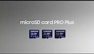microSD Card PRO Plus: Feature highlights | Samsung