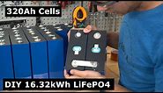 DIY 48V 320Ah Grade B LiFePO4 Battery Build: 16kWh for $2,810?!