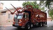 2017 Peterbilt McNeilus Front Loader Garbage Truck