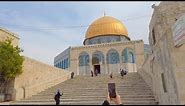 Jerusalem. Temple Mount. Dome Of The Rock, Al-Aqsa Mosque. The most famous place in the world.
