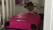 Little girl wants to go on holiday