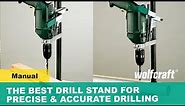 Amazing Must-Have Drill Stand! Precise Drilling & Counter Sinking