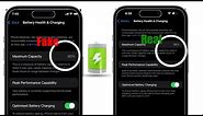 How To Check Accurate Battery Health iPhone | How To Check iPhone Exact Battery Health | Battery |