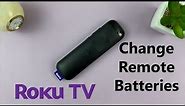How To Change Batteries On Roku TV Remote