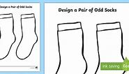 Design a Pair of Odd Socks | Sock Template
