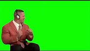 John Cena Headphones Meme | Green Screen