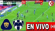 Pumas Vs Monterrey En Vivo 🔴Hora, TV; Cómo y Donde Ver Pumas Vs Monterrey ✅Partido Pumas vs Rayados