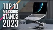 Top 10: Best Adjustable Laptop Stands of 2023 / Portable MacBook Riser, Desktop Laptop Holder