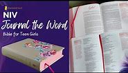 Journal the Word Bible for Teen Girls