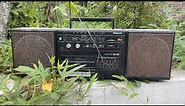 Restoration Old Panasonic Stereo Radio Cassette Player // Restore The Classic 3 piece AMFM Radio