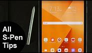 S-Pen Tips & Tricks for Samsung Galaxy Tab S3