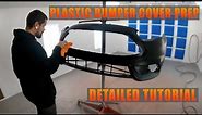 How to Properly Prep Plastic Bumper Covers for Paint | Complete Tutorial