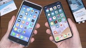 Apple iPhone X vs. iPhone 8 Plus!
