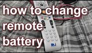 DIRECTV How to Change Battery in DirecTV Remote