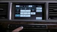 How To Operate the Jaguar XF Touch-screen System