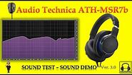 AUDIO TECHNICA ATH MSR7b - Review, Recensione, Sound Demo, Sound Test, обзор, Headphones