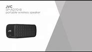 JVC SP-AD70-B Portable Bluetooth Wireless Speaker - Black | Product Overview | Currys PC World