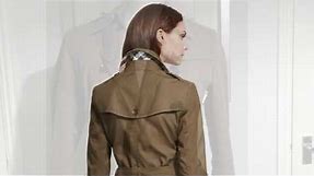 Easy to spot a real authentic Burberry trench coat