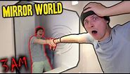 *SCARY* DO NOT ENTER THE MIRROR WORLD AT 3 AM!! (I FIND MY DARK REFLECTION!!)